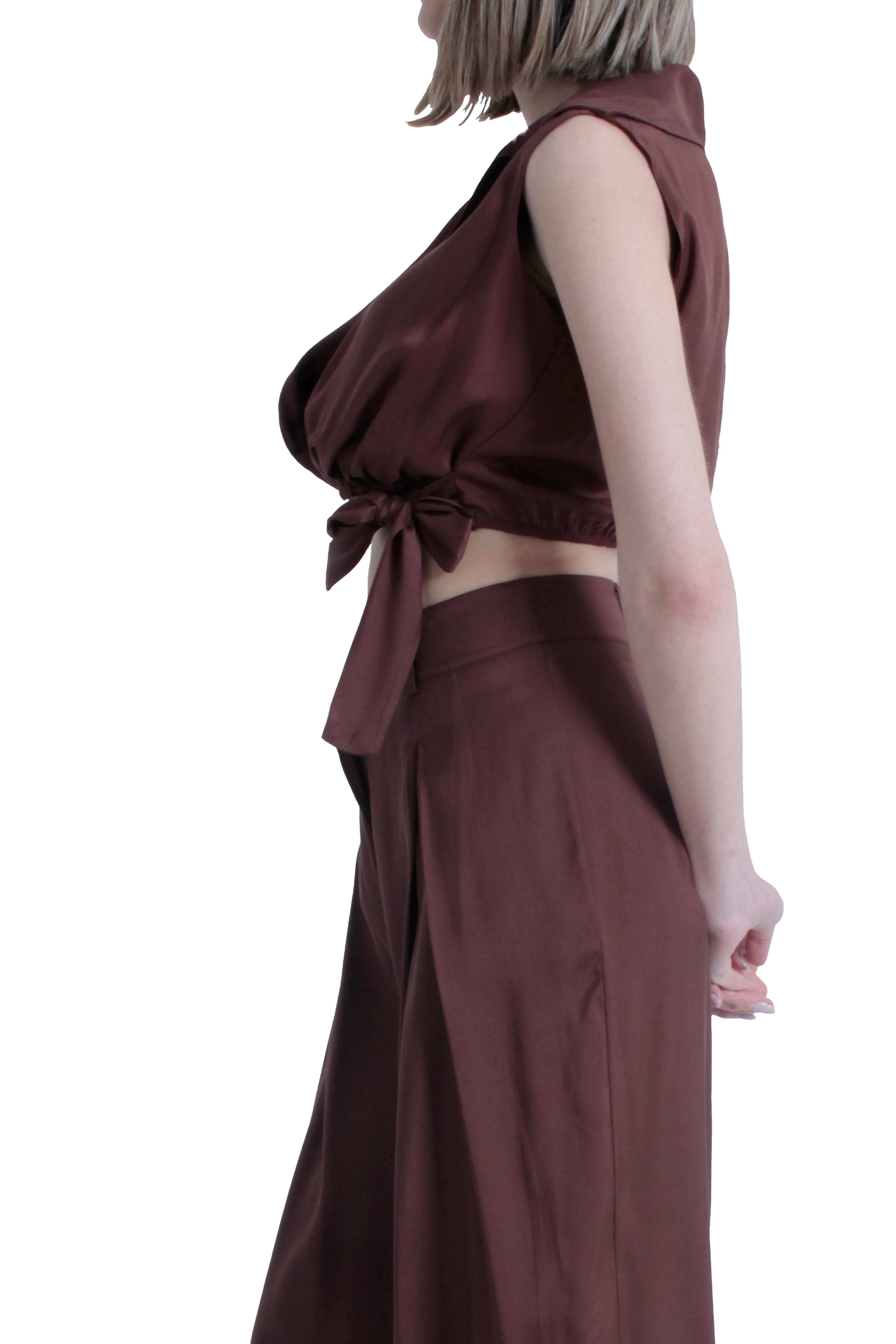 Blusa ARKIN con cintura - Image 3