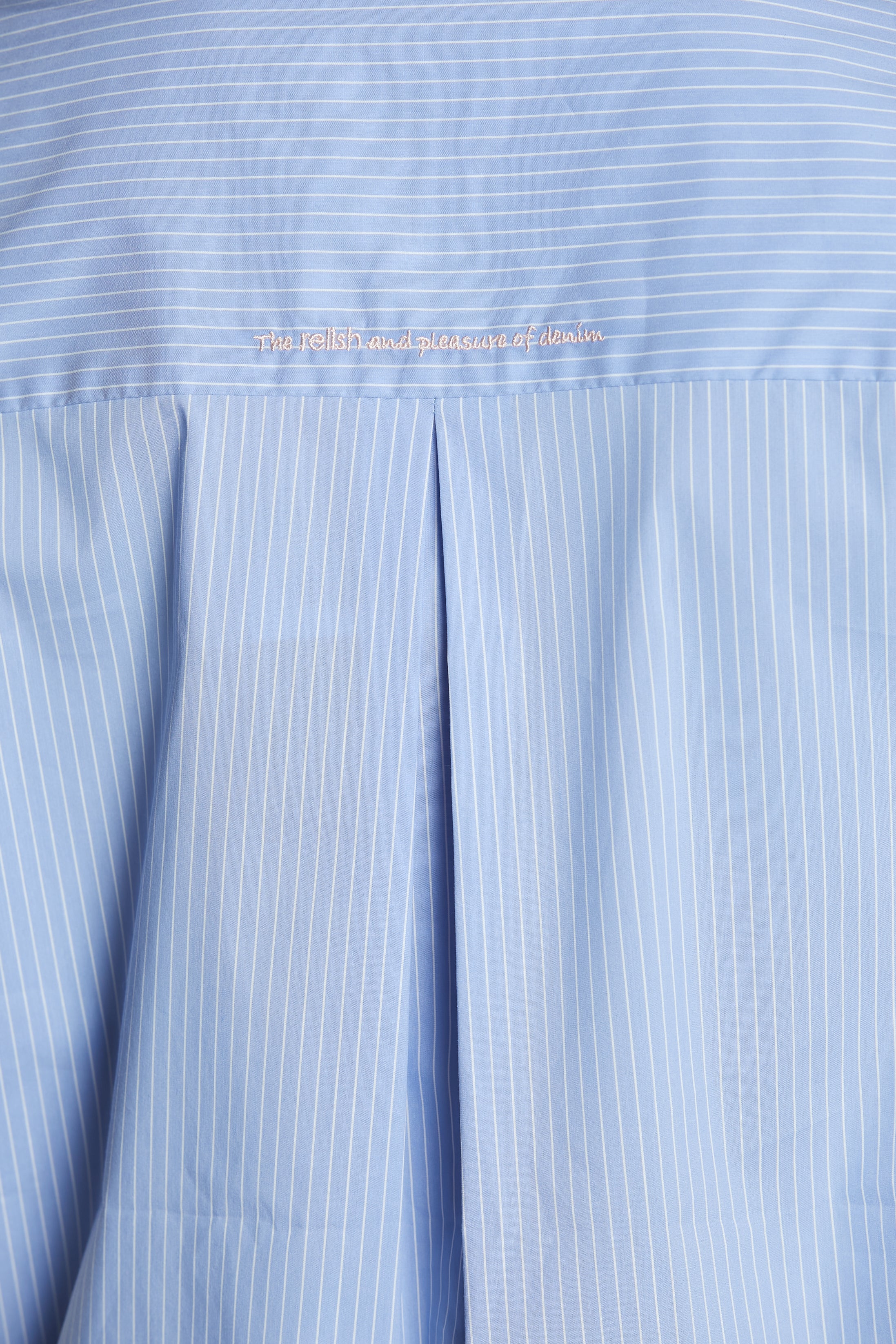 Camicia ASTERIS_A manica lunga con colletto più polsi a contrasto più ricamo logo righe - Image 5