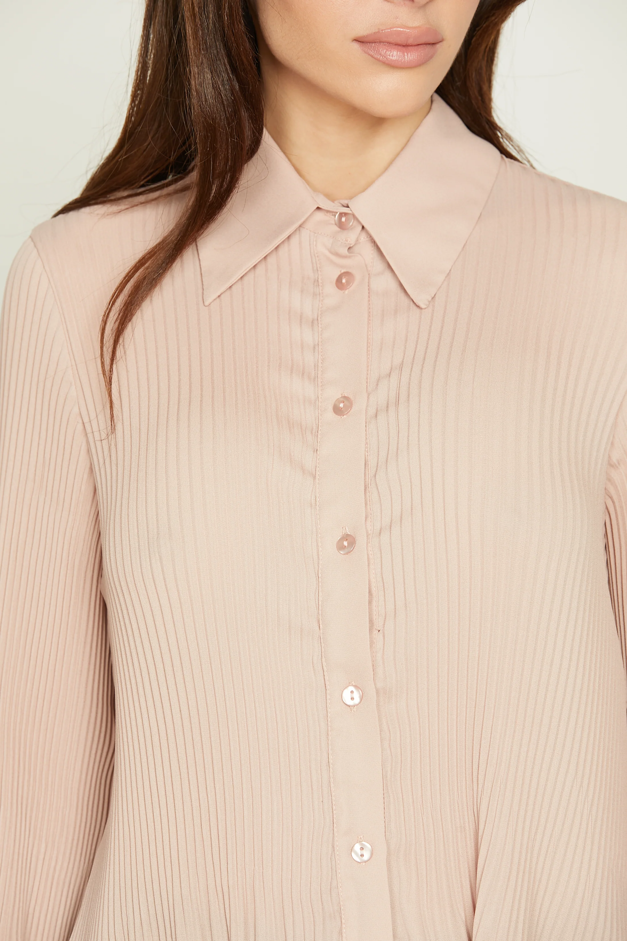 Camicia HEIDI_A manica lunga palloncino con arricci più plisse' - Image 5