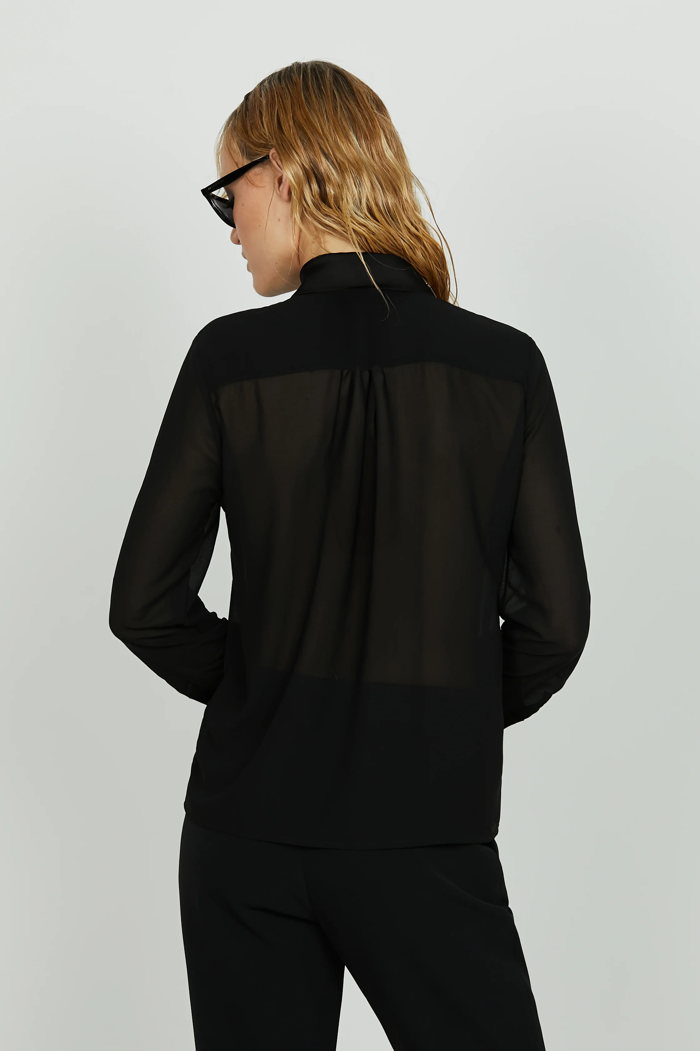 Camicia VULEC/A a manica lunga polsini più collo raso - Image 2