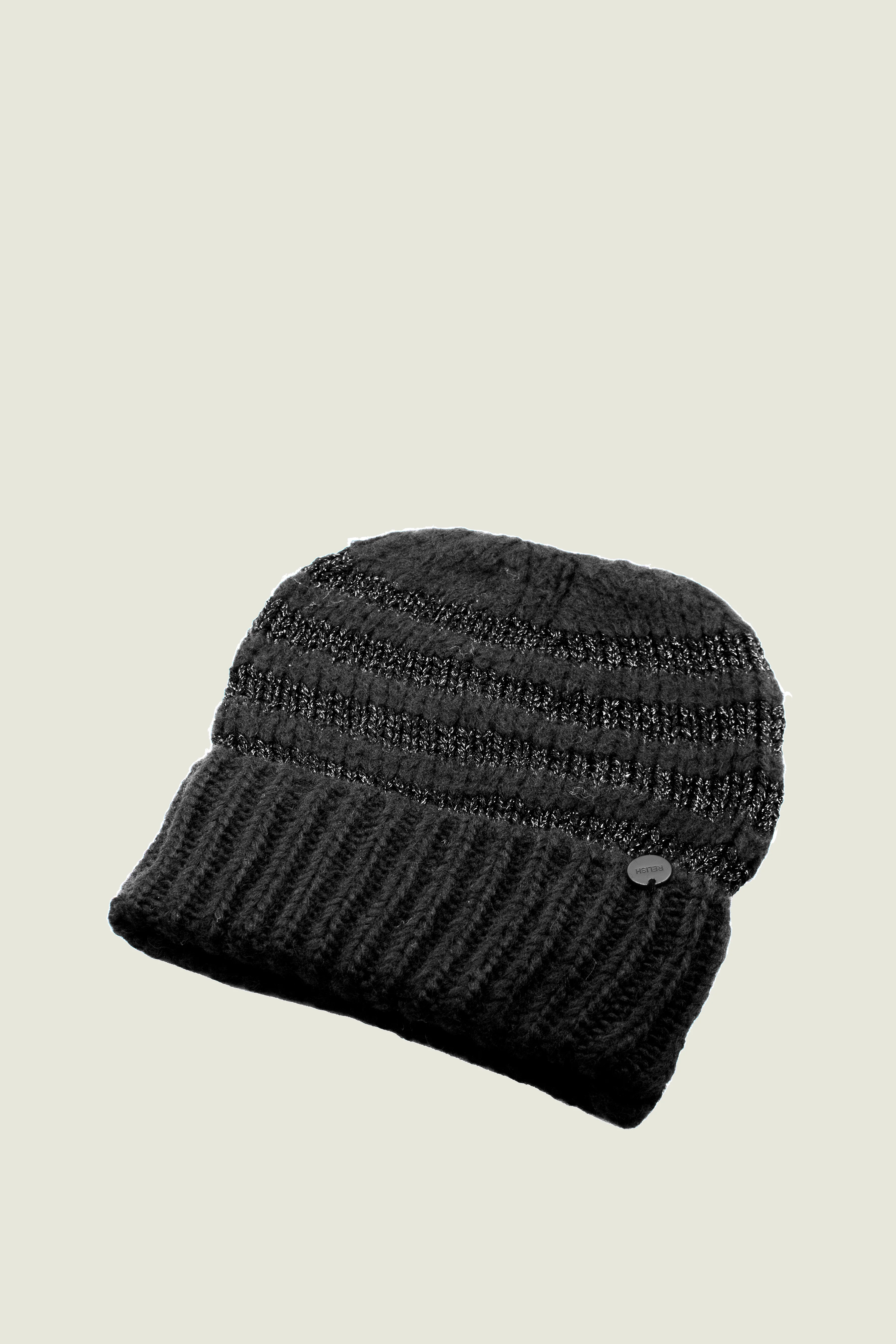 Cappello PARADIS con risvolto più righe lurex - Image 3