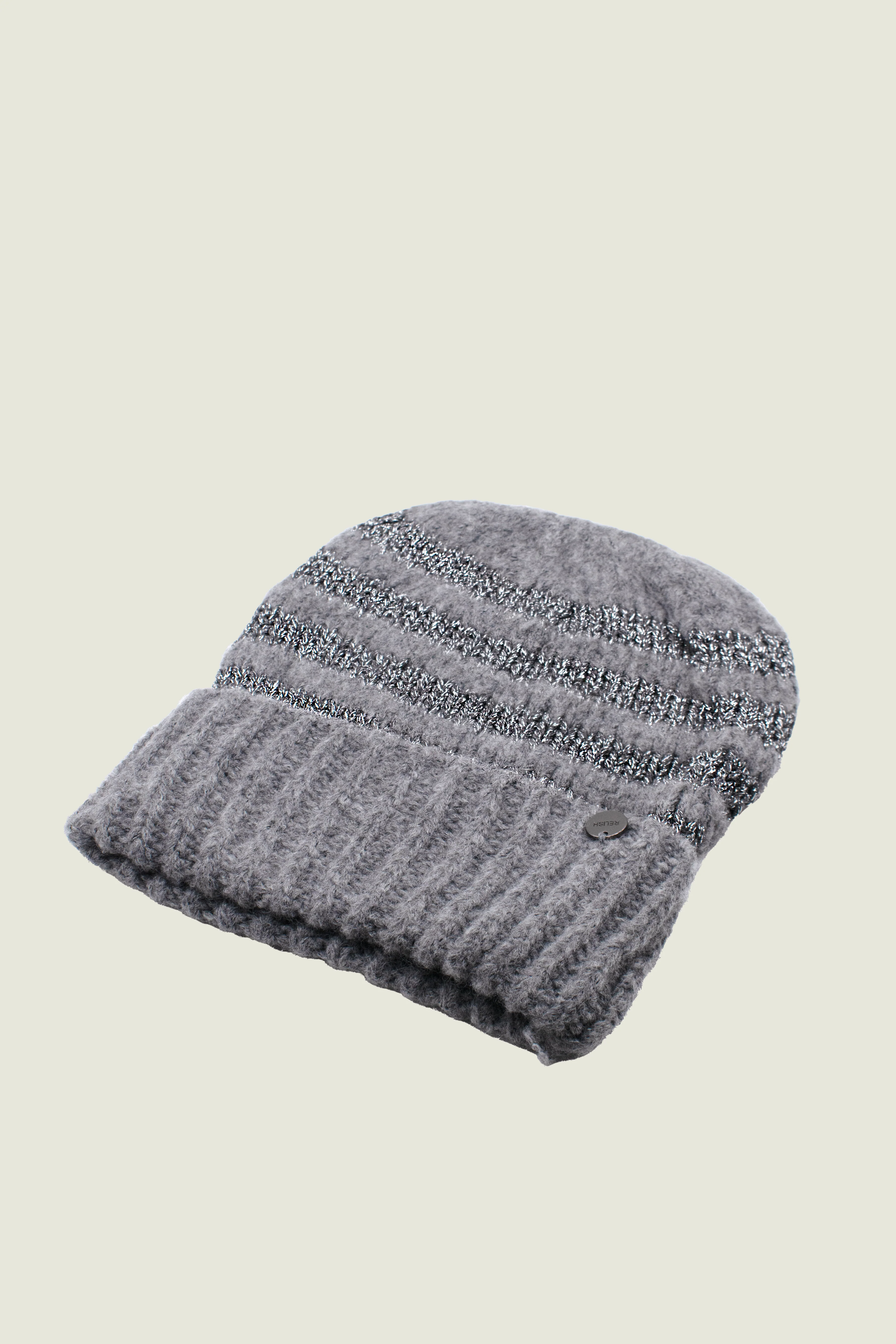 Cappello PARADIS con risvolto più righe lurex - Image 4