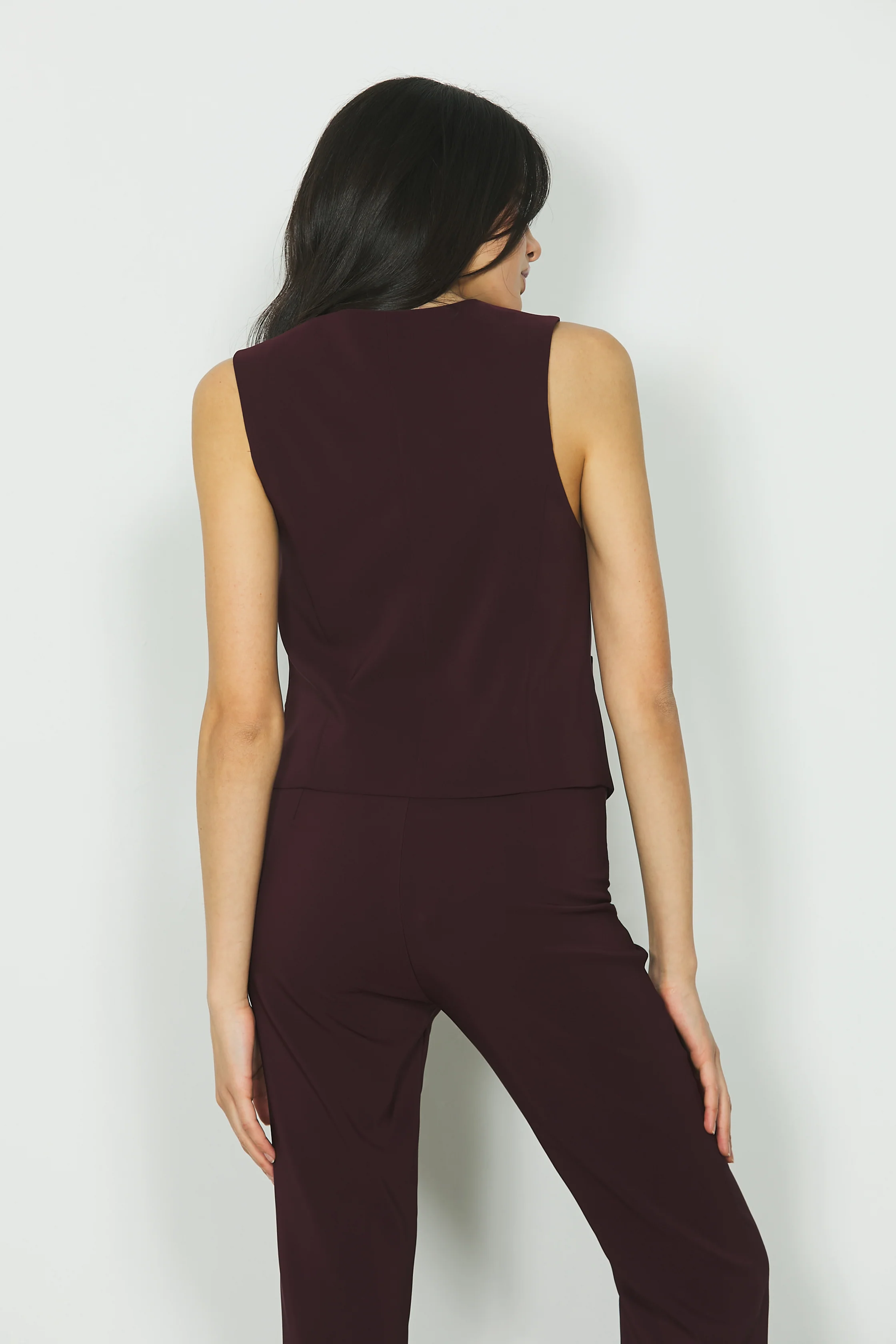 Gilet DANIELI 3 bottoni con ts filetto - Image 3