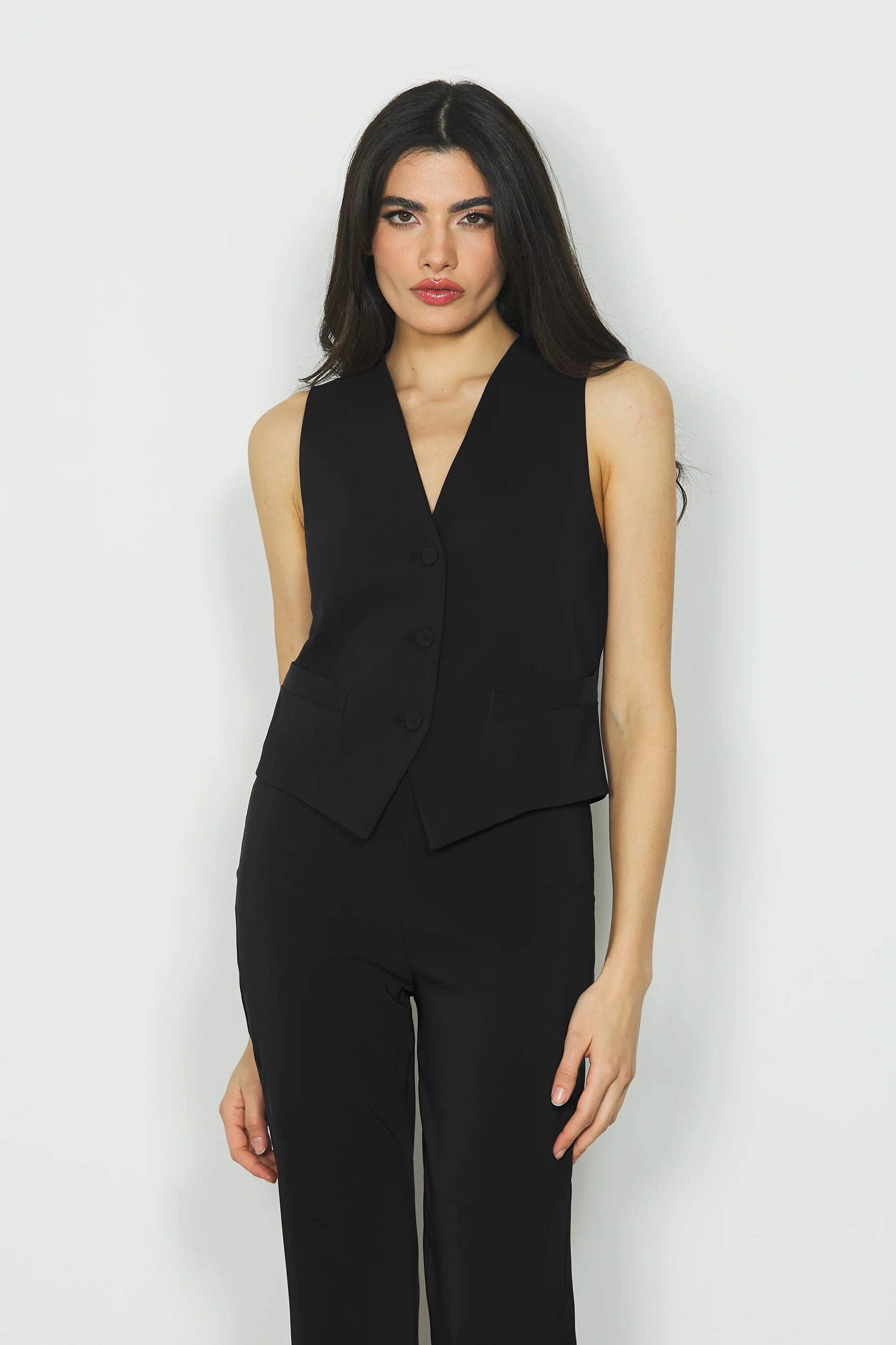 Gilet DANIELI 3 bottoni con ts filetto - Image 4