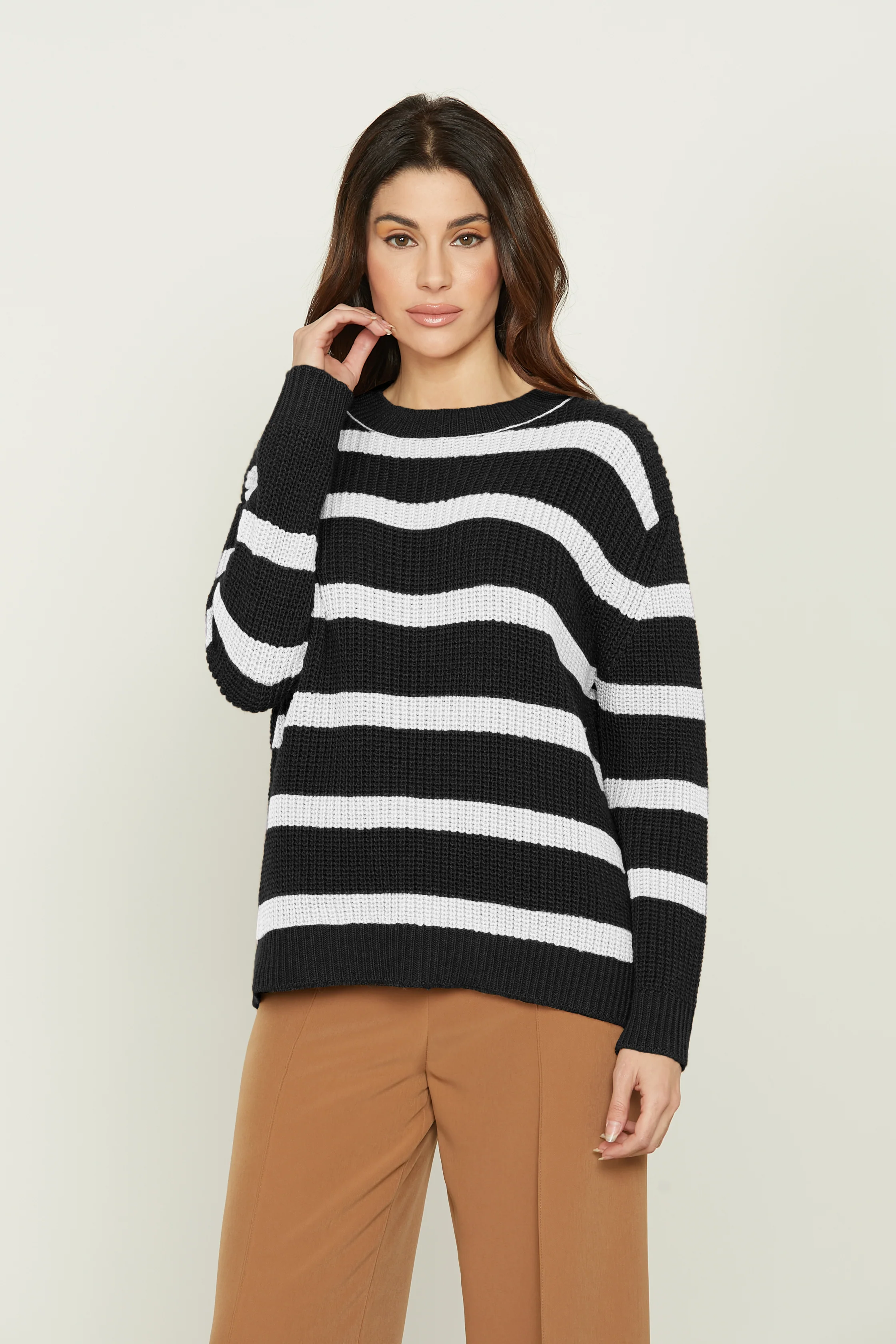 Maglia LORETTA manica lunga righe - Image 5