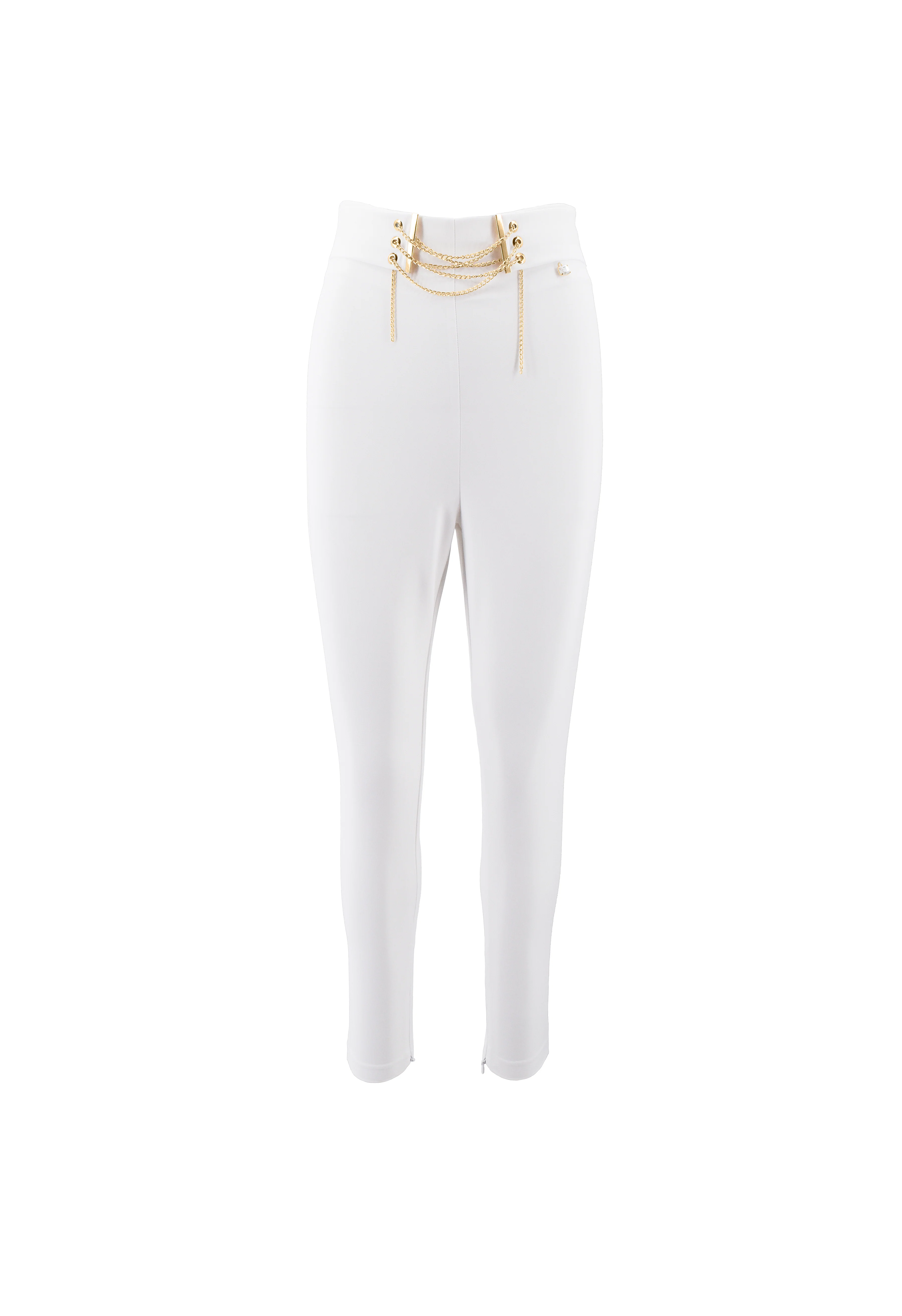Panta FAUNA vita alta gamba dritta con vele più accessorio catena - Image 6