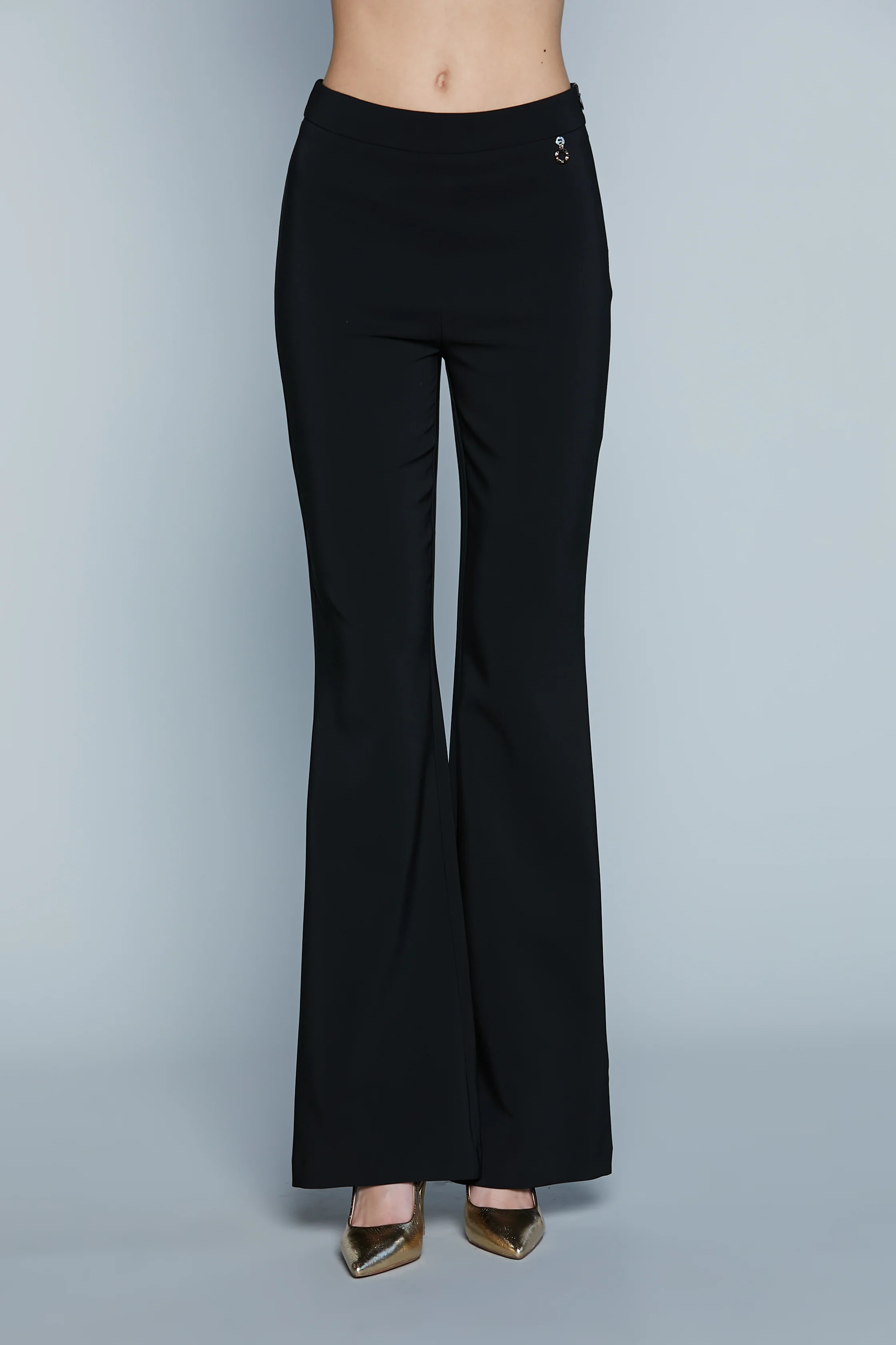 Pantalone BENVENUTA Vita Alta Zampa - Image 2