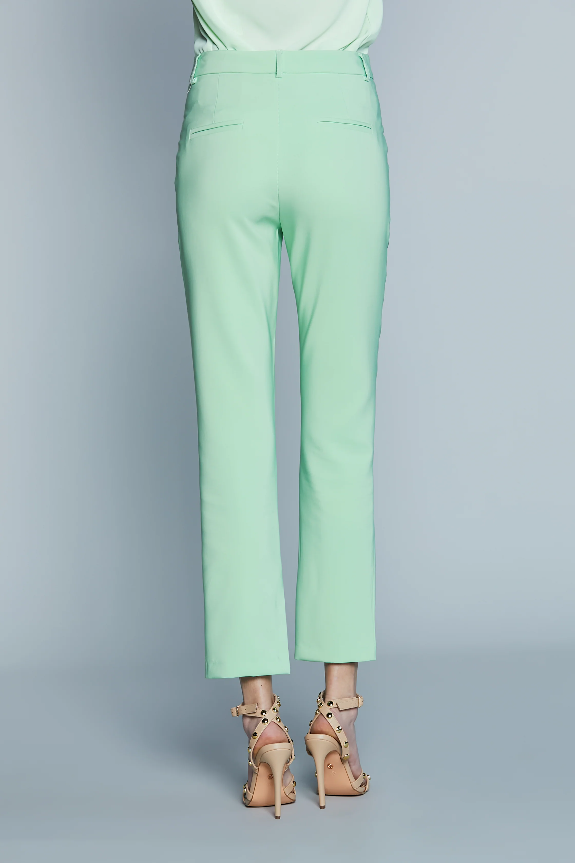 Pantalone CISALINA Sigaretta con Spacchi Fondo - Image 4