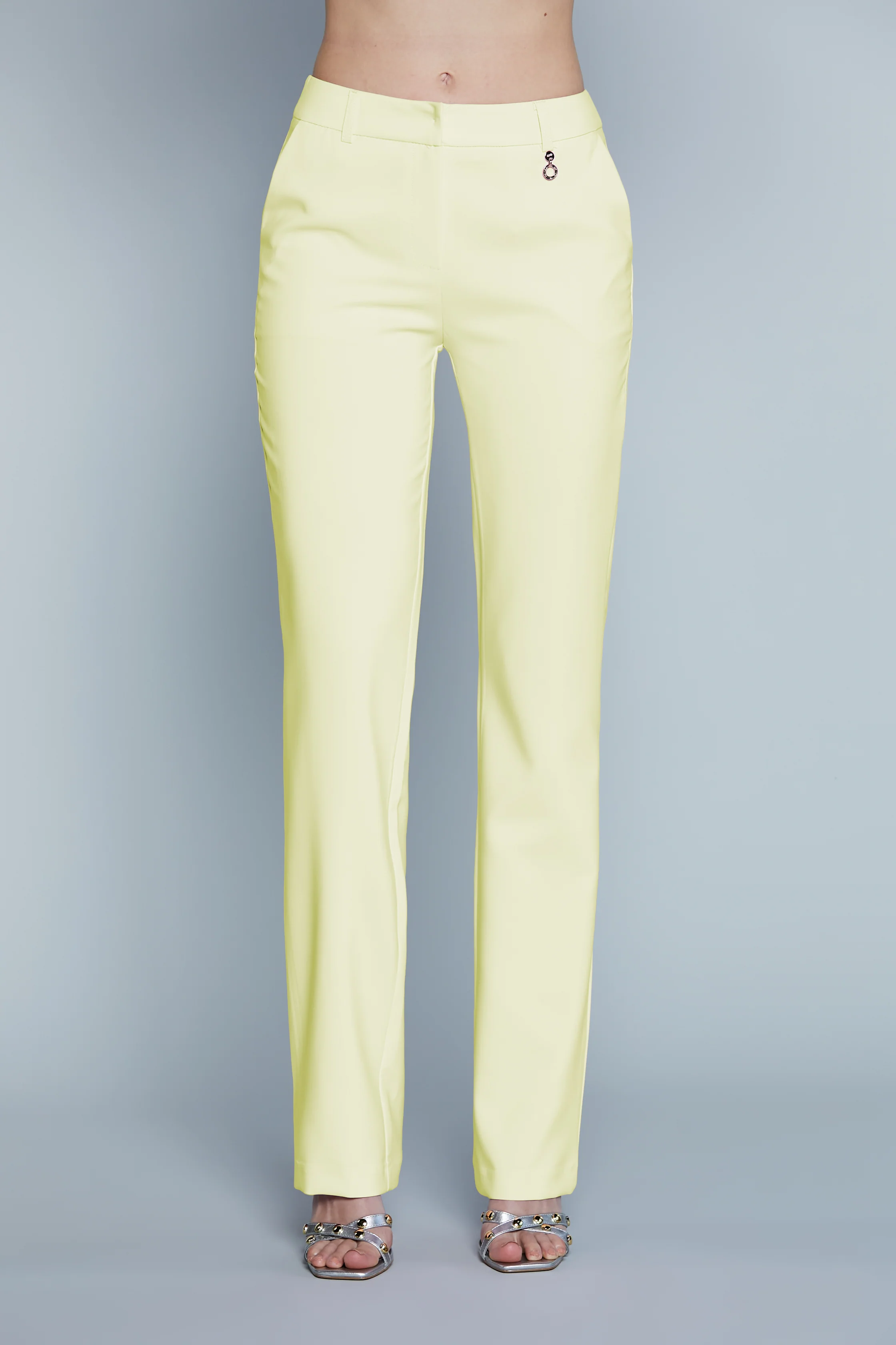 Pantalone CLOES Vita Alta con Tasche Francesi più Filetto Zampa - Image 10