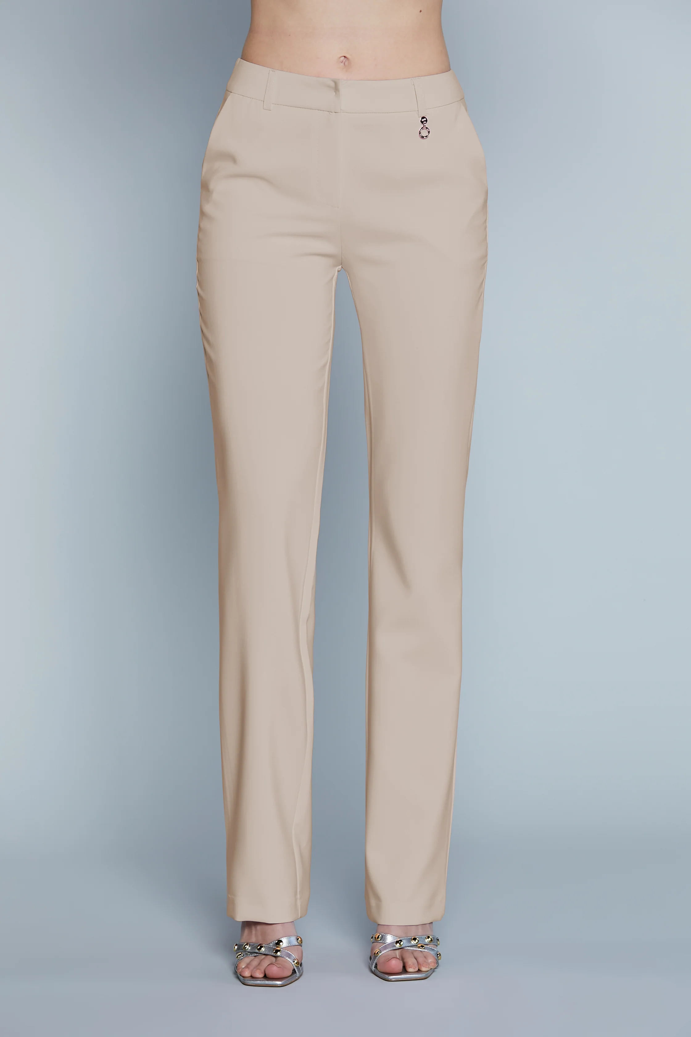 Pantalone CLOES Vita Alta con Tasche Francesi più Filetto Zampa - Image 11