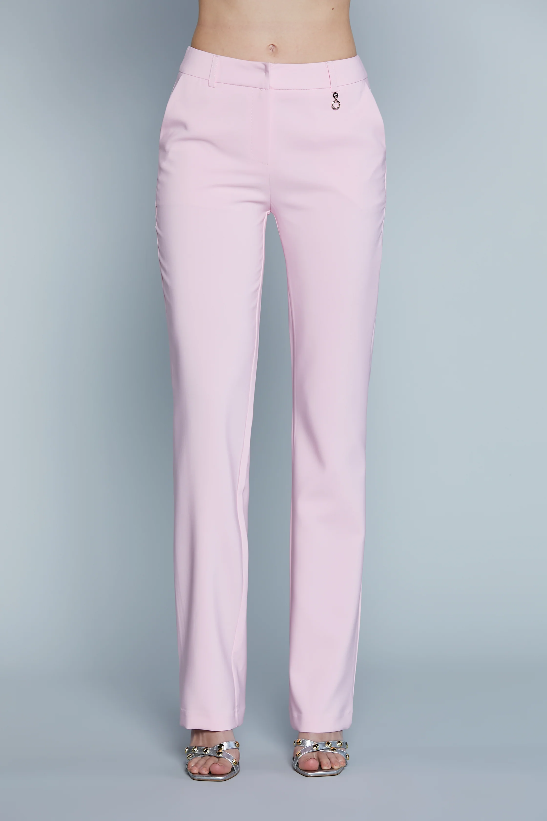 Pantalone CLOES Vita Alta con Tasche Francesi più Filetto Zampa - Image 2