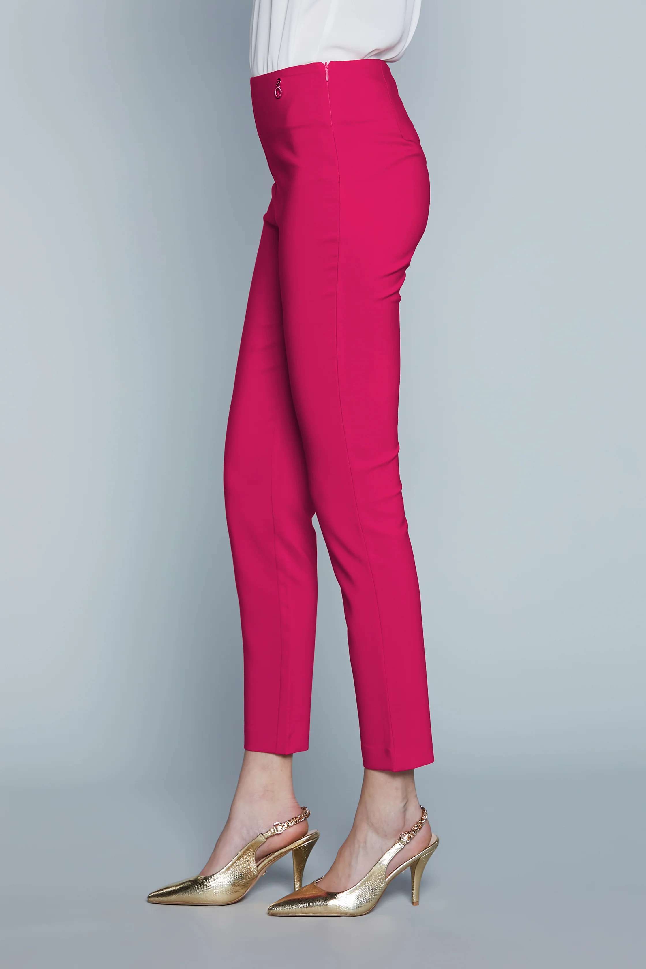 Pantalone PAMMY_A Vita Alta Stretto - Image 3