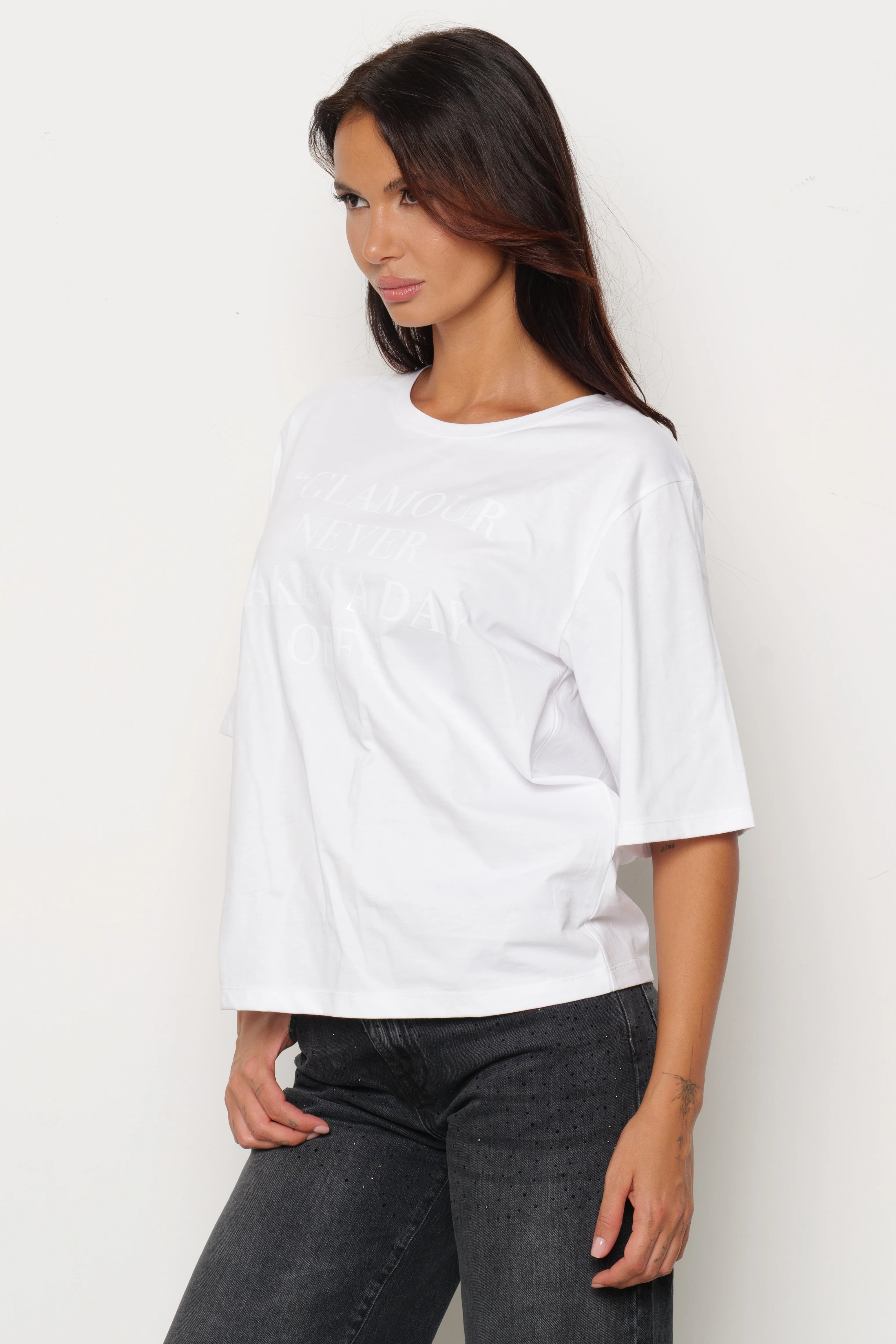 T-shirt AVIA mezza manica con stampa lamina - Image 8