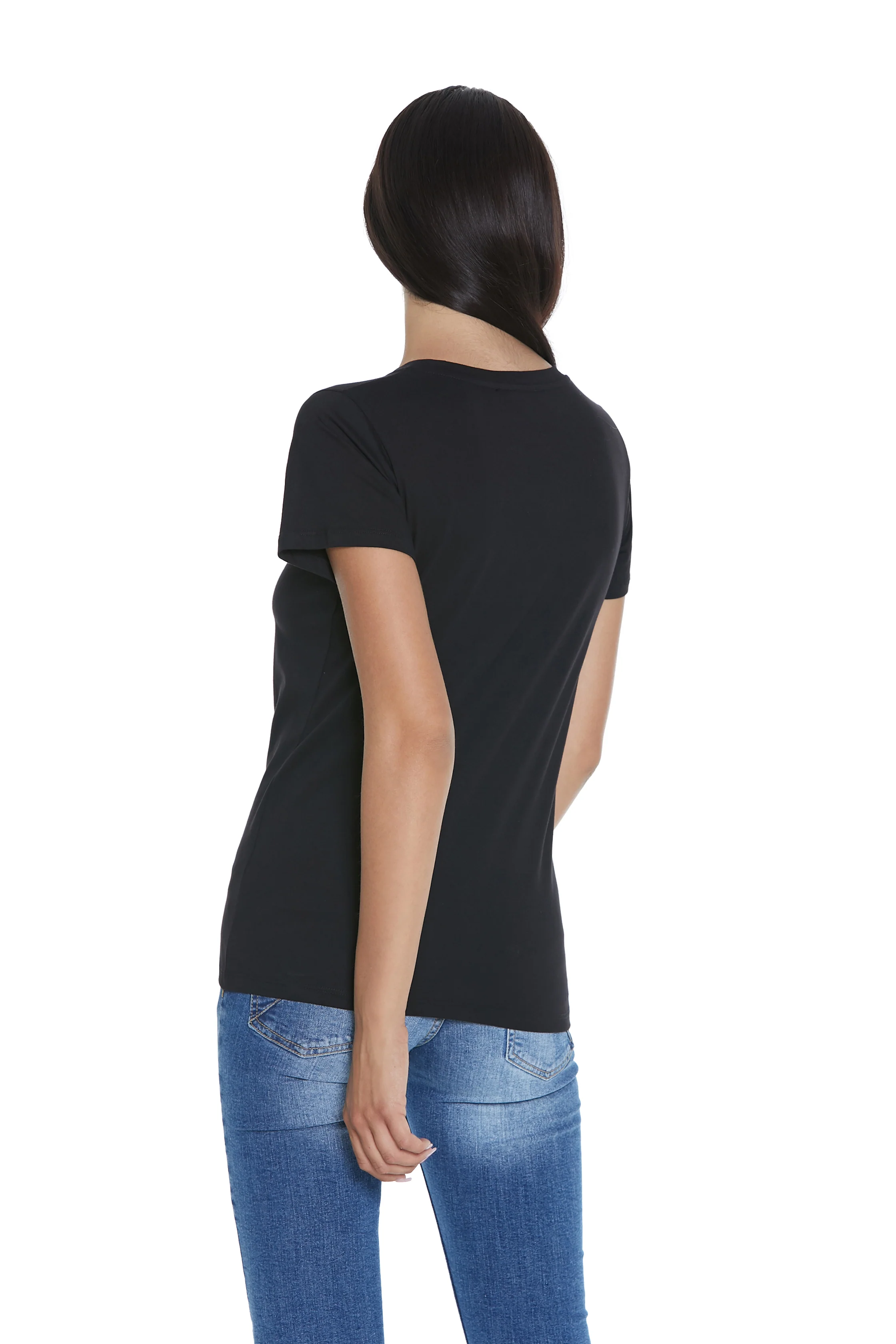 T-shirt FIONN mezza manica con strass orsetto - Image 6