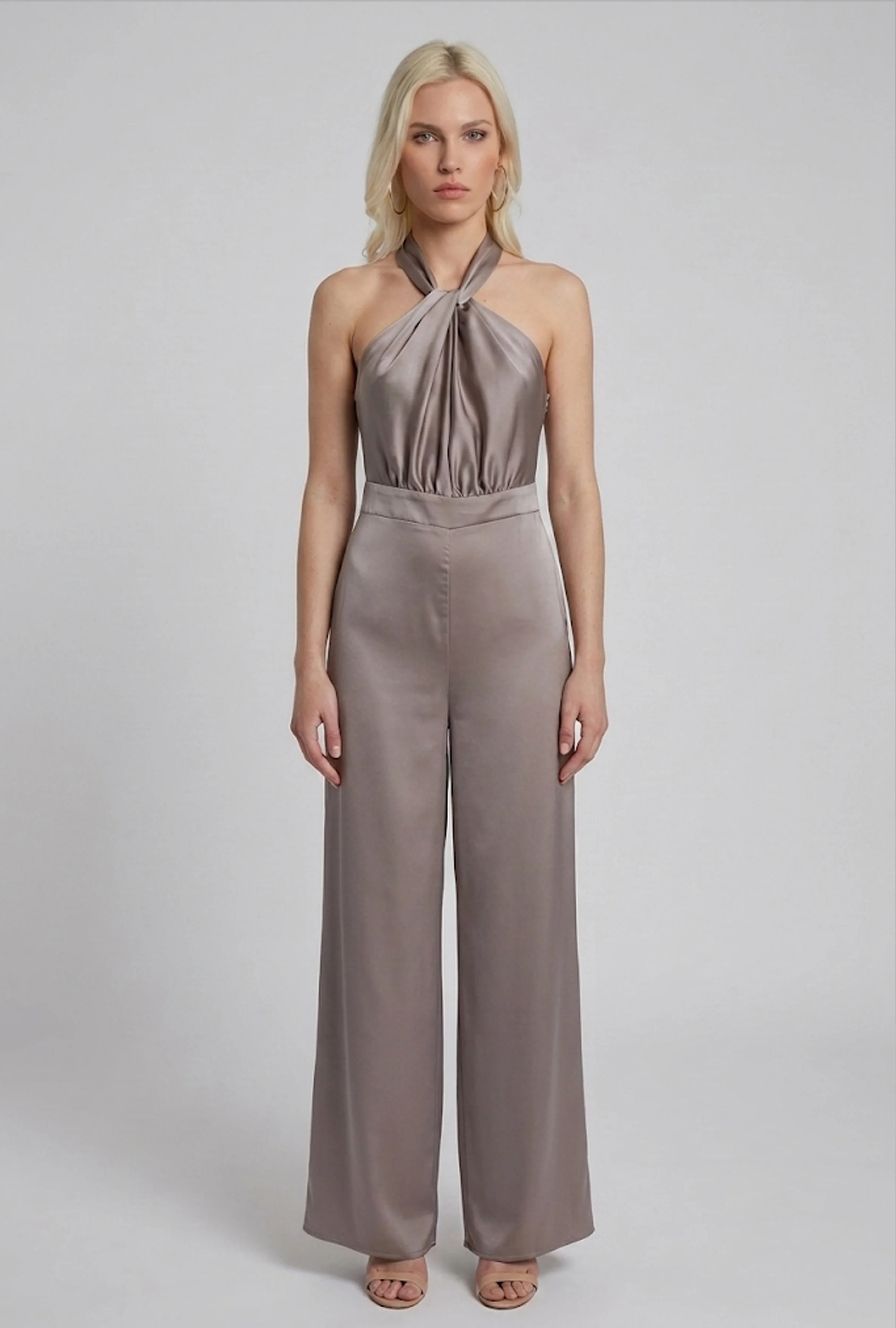 Tuta GUSKOV top incrocio davanti più laccio coulisse raso